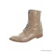 Brunello Cucinelli Patent Leather Lace-Up Boots