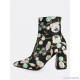 
        Floral Stitched Ankle Booties MULTI
    