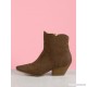 
        Oil Finish Suede Cowgirl Boot
    