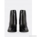 Pointed Toe Chunky Heel Bootie