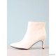 
        Pointy Toe Crinkled Bootie
    