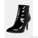 Pointy Toe Patent Bootie