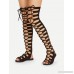Lace-Up Gladiator Sandals