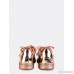 Metallic Lace Up Sneakers ROSE GOLD