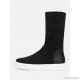 
        Round Toe Mid Calf Boots
    