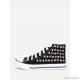 
        Studded Detail High Top Sneakers
    