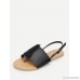 Tassel Detail Slingback Sandals
