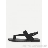 Toe Ring Strappy Flat Sandals
