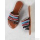 
        Embellished Strappy Toe Ring Sandal BLACK
    