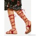 Lace Up Gladiator Sandals