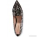 Beya leopard-print calf hair point-toe flats