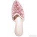 Candy embellished satin slippers