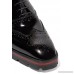 Charletta patent-leather brogues