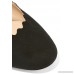 Lauren leather-trimmed suede slippers