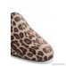 Nocturnal embroidered leopard-print velvet slippers