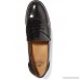 Pembrey glossed-leather loafers