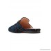 Princetown horsebit-detailed leather-trimmed embroidered velvet slippers