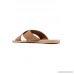 Thais suede and leather slides