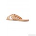 Thais woven raffia and leather slides