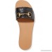 Varadero horsebit-detailed fringed leather slides
