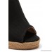 Bubu canvas espadrille wedge sandals