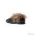 Jordaan horsebit-detailed shearling-lined leather loafers