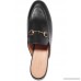 Princetown horsebit-detailed leather slippers