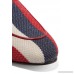 Princetown horsebit-detailed striped canvas slippers