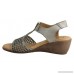 Ana Roman 16314 Womens Leather Wedges Made In Spain