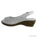 Cabello Comfort 5263-18 Womens Leather Wedge Sandals Handmade Turkey