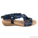 Cabello Comfort T130  Womens Leather Comfort Sandals Made In Spain