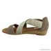 Pinaz 316 Womens Leather Closed Back Low Wedge Sandals Made In Spain