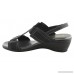 Saimon 161 Womens Italian Leather Comfort Sandals