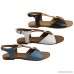 Sala Europe Tristan Womens Leather Flat Comfortable Fashion Sandals