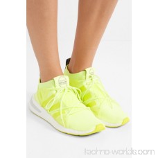 Arkyn rubber-trimmed neon mesh sneakers