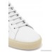 Court Classic appliquéd metallic-trimmed leather sneakers