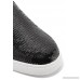 Masteral sequined patent-leather slip-on sneakers