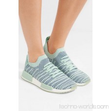 NMD R1 rubber-trimmed Primeknit sneakers