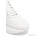 Smooth and textured-leather exaggerated-sole sneakers
