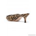 55 leopard-print calf hair mules