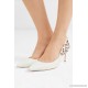 Angelo cutout leather pumps