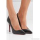 Pigalle 100 leather pumps