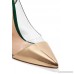 Plexi 105 metallic leather, suede and PVC pumps