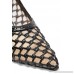 + Roland Mouret Cage and Curry mesh and woven leather pumps