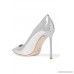Romy 100 mirrored-leather pumps