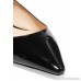 Romy patent-leather point-toe flats