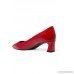 Trompette embellished patent-leather pumps