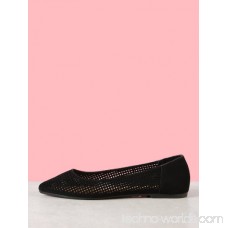 Perforated Ballet Flats
